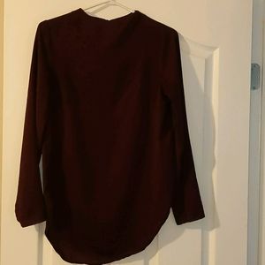 🖤SOLD🖤Deep purple long sleeve top